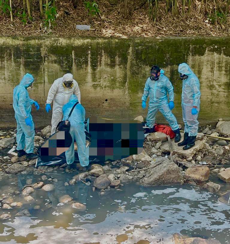 Bomberos de Bucaramanga prestaron apoyo en el rescate de un cuerpo