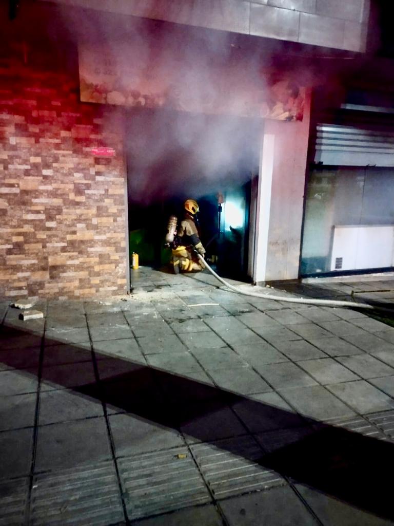 Daños en incendio controlado por Bomberos de Bucaramanga ascienden a los 15 millones