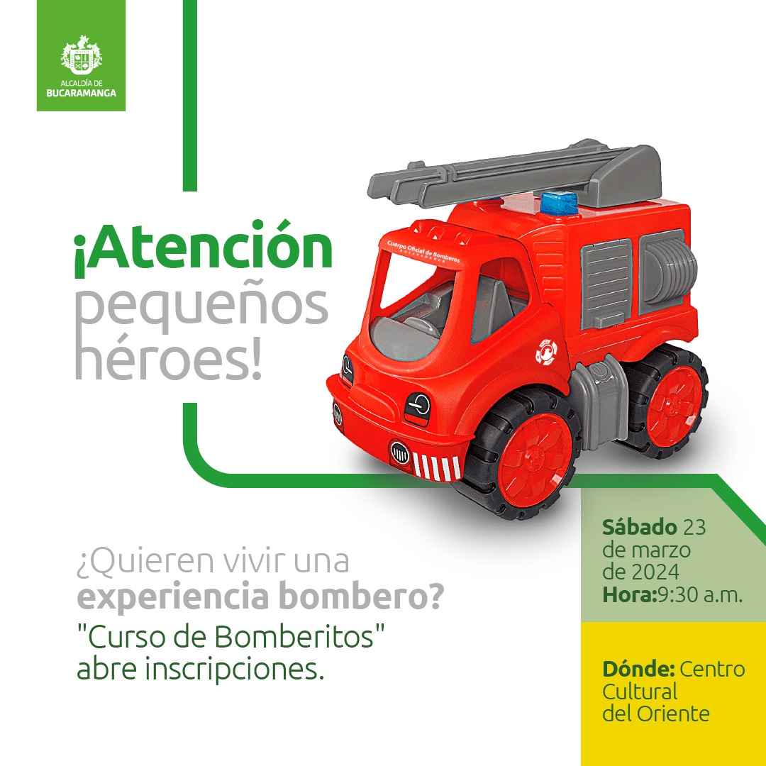 Abiertas las convocatorias para los Programas Comunitarios Bomberos 2024