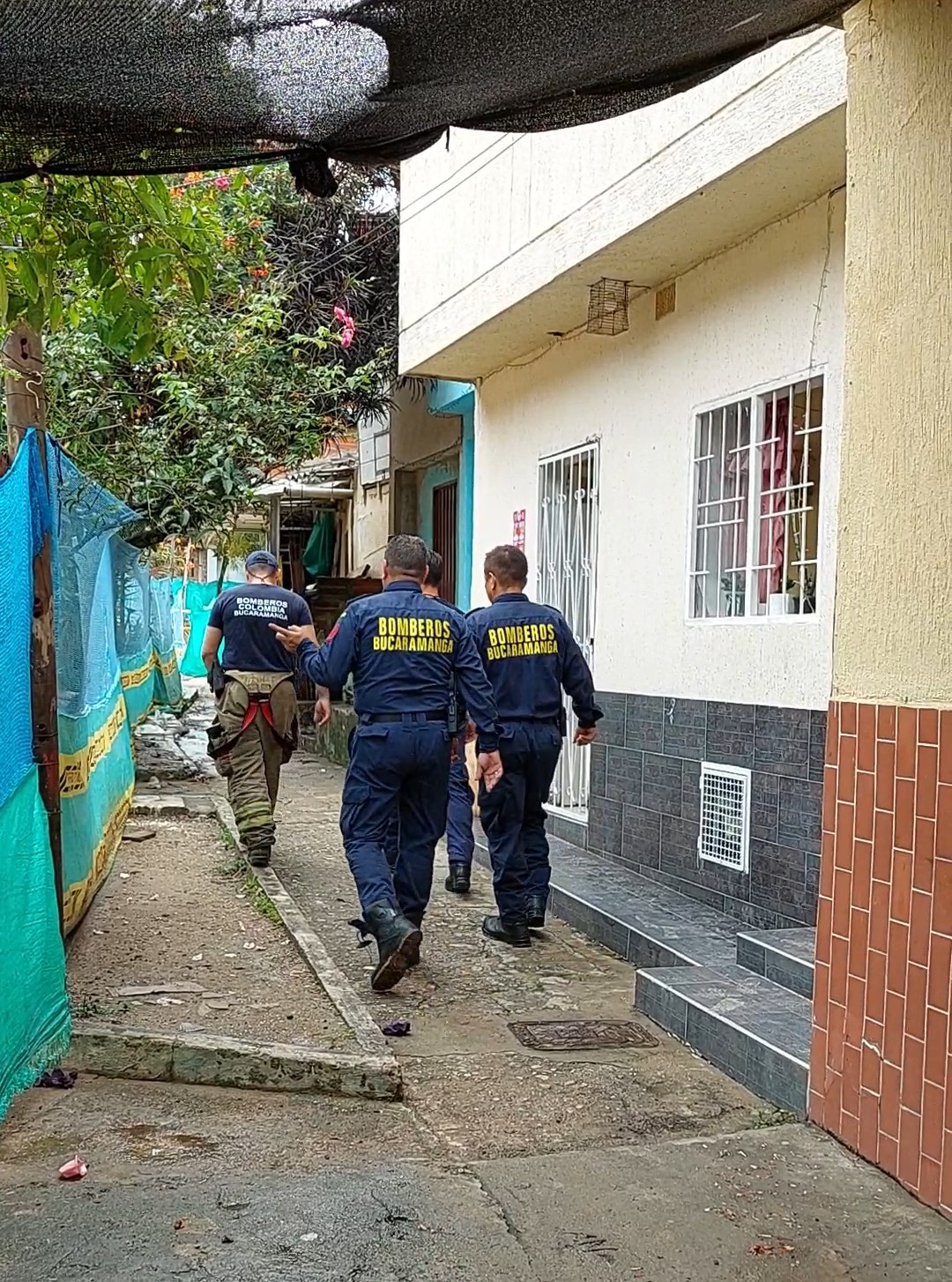 Bomberos atendió emergencia presentada en el barrio San Martín