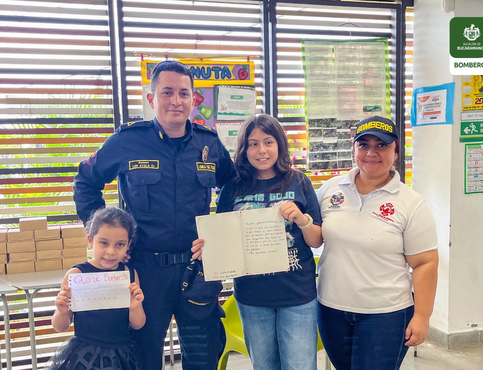 Ellos son una parte muy especial de nuestra familia bomberil.